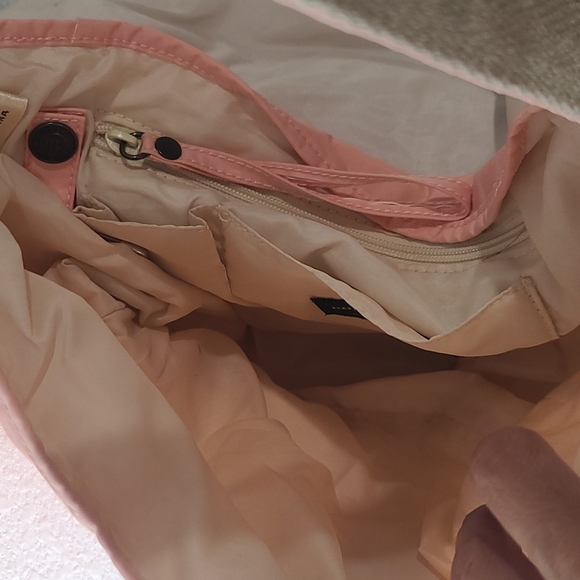 Y2K Ralph Lauren Polo Jeans Co. Pink nylon messenger tote bag - Picture 15 of 16